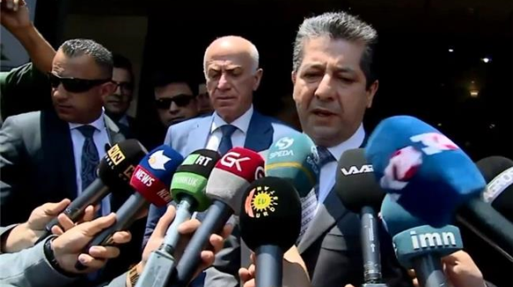 بررسی مذاکرات مسرور بارزانی برای تشکیل کابینه کردستان عراق