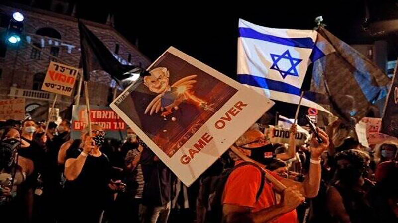 تداوم اعتراضات بر ضد نتانیاهو در رژیم صهیونیستی