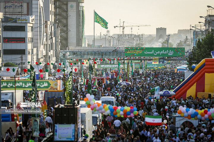 مهمونی ۱۰ کیلومتری غدیر به تلویزیون رسید/پخش سراسری از عید قربان